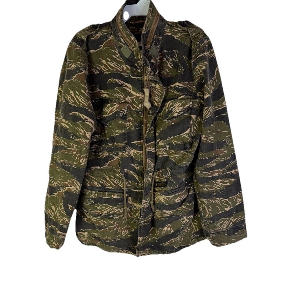Neighborhood Camo Camouflage Baggy Tactical Jacket Coat Streetwear